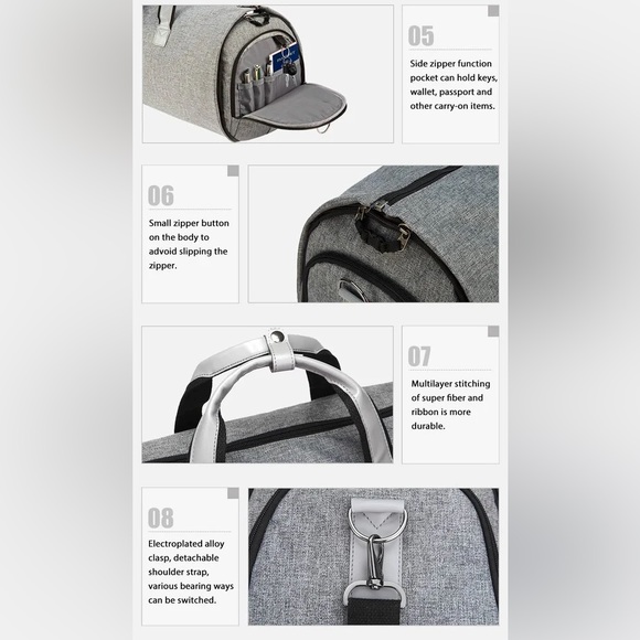 Morderne Gentleman - executive travel bag - new with tags - Picture 6 of 15